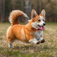 Foto de perfil de Carla sobre Corgi corriendo